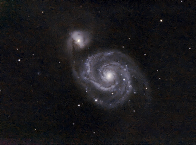 Supernova SN2011dh in M 51