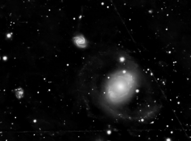 Supernova SN2025bvn in der entfernten Galaxie NGC 4156 (Holm 345)