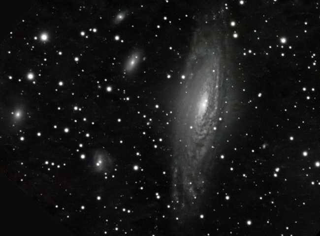 Blick auf Supernova SN2025rbs in NGC 7331