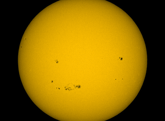Sonne zeigt sich aktuell wieder etwas lebhafter
