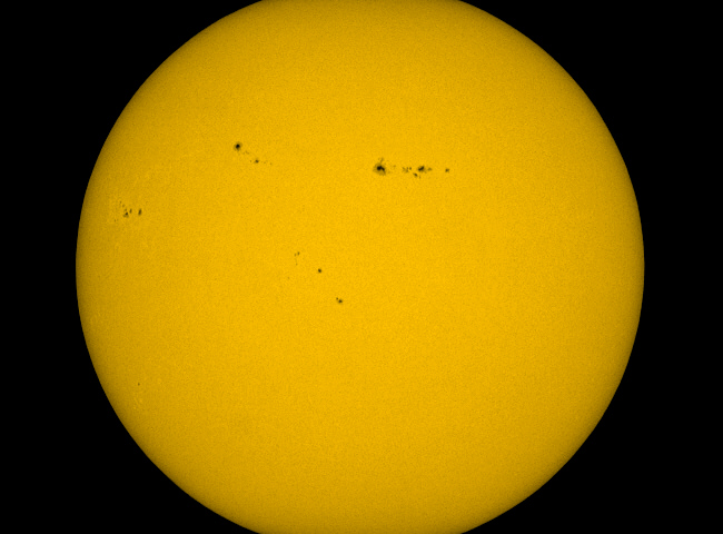 Sonne überraschend aktiver